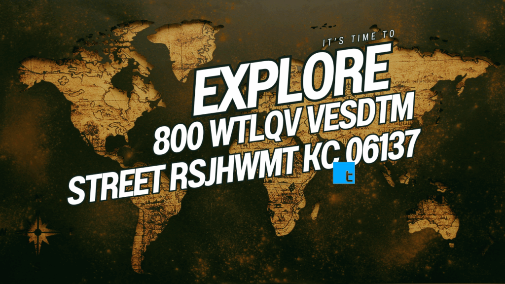 800 Wtlqv Vesdtm Street Rsjhwmt KC 06137
